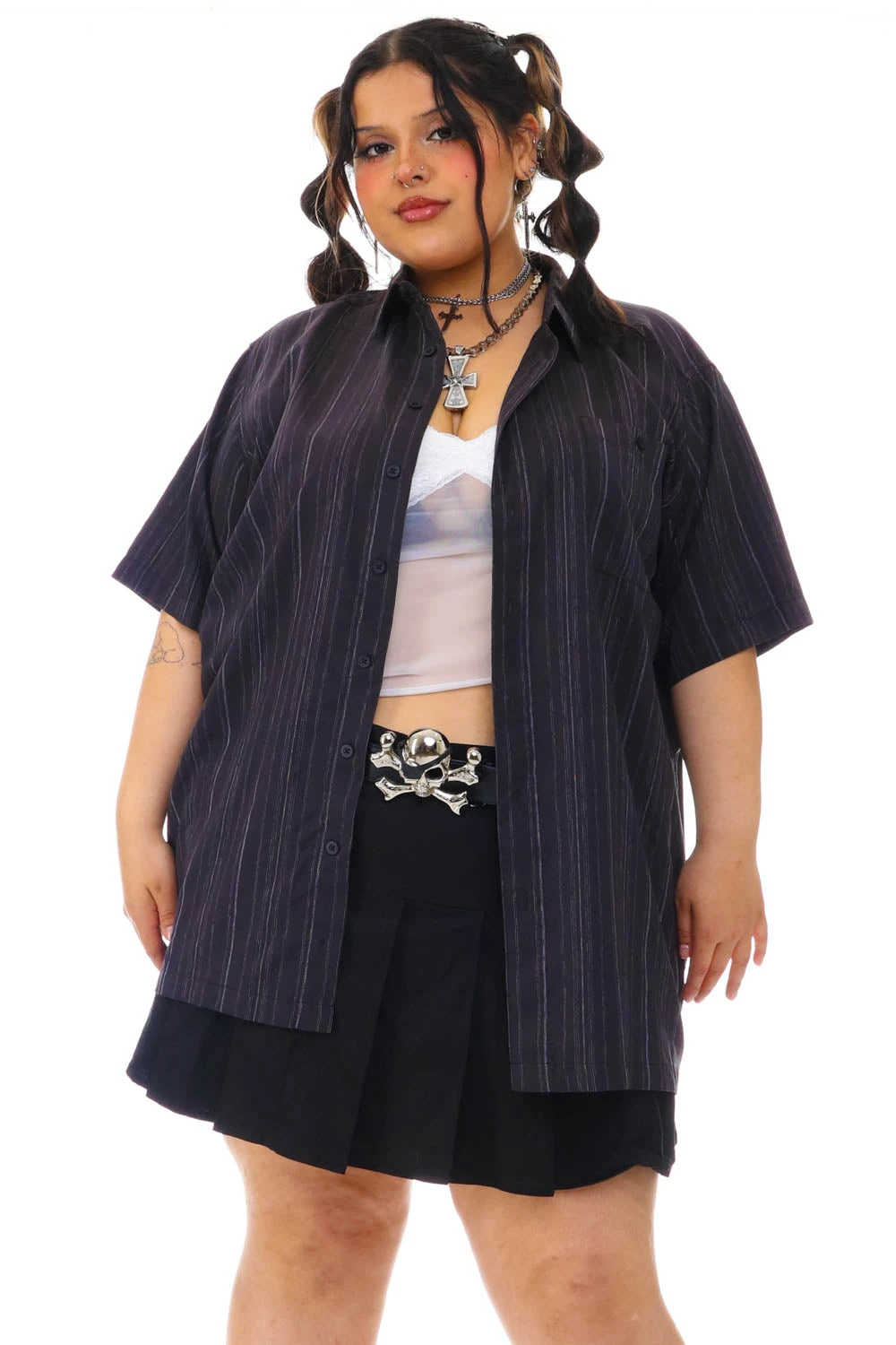 Vintage Classics - Short-Sleeve Patterned Button-Up Shirt 7 Vintage Classics - Short-Sleeve Patterned Button-Up Shirt - Image 5