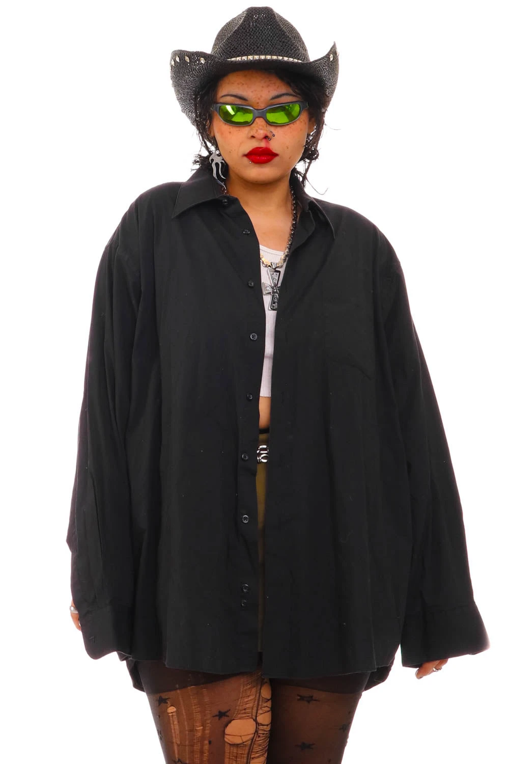 Vintage Classics - Plain Long-Sleeve Button-Up Shirts 7 Vintage Classics - Plain Long-Sleeve Button-Up Shirts - Image 5