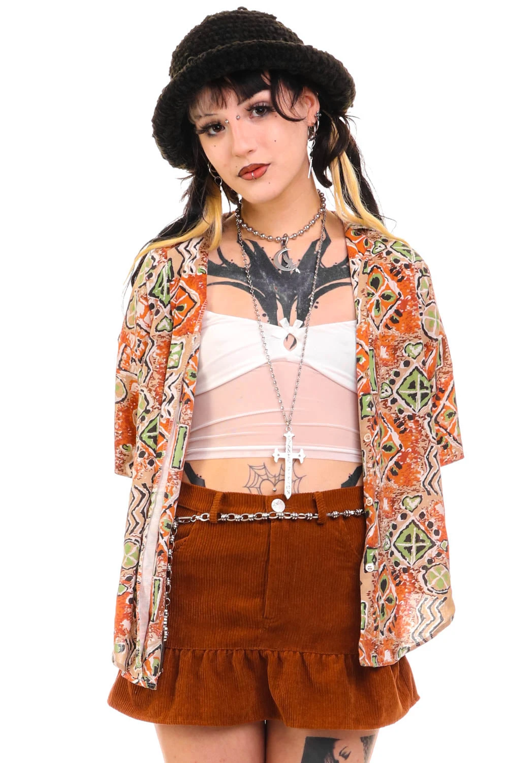 Vintage Classics - Short-Sleeve Patterned Button-Up Shirt 18 Vintage Classics - Short-Sleeve Patterned Button-Up Shirt - Image 16