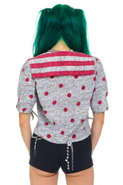 Vintage 80's Polka Dot Sailor Crop Top - XS/S 19 Vintage 80's Polka Dot Sailor Crop Top - XS/S -TUNNEL Vision Outlet 256A7936 a43c5ba0 4f3c 44bc 9bf1 ead988d75276