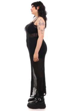 Black Amarantha Hook And Eye Maxi Dress -TUNNEL Vision Outlet 256A8115 e28d6bc5 35db 40af 8201 ab32224fb2f3