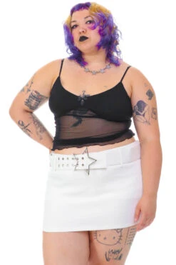 Amber White Stretch Mini Skort 34 Amber White Stretch Mini Skort -TUNNEL Vision Outlet 256A8497 0f809cdb 5907 4a7b a081 b86decabf862