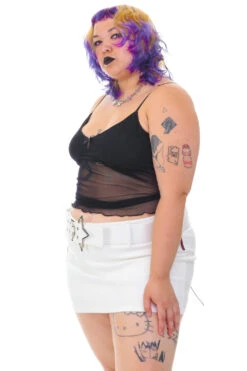 Amber White Stretch Mini Skort 35 Amber White Stretch Mini Skort -TUNNEL Vision Outlet 256A8498 f12bc62e 9d9e 4079 9da4 b9dfdbcba55d