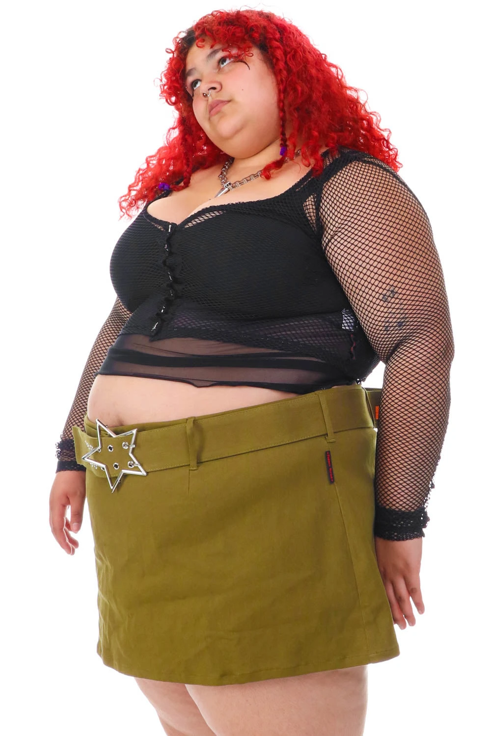 Bryce Black Fishnet Cropped Cardi 19 Bryce Black Fishnet Cropped Cardi - Image 17