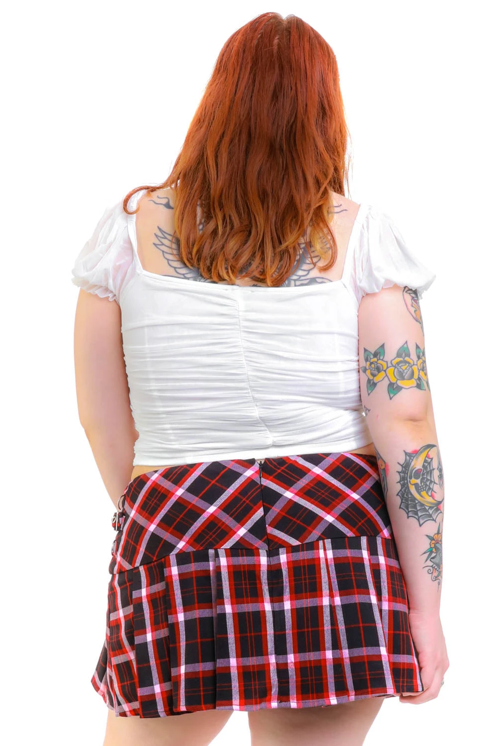 Serafina White Puff-Sleeve Top 16 Serafina White Puff-Sleeve Top - Image 14