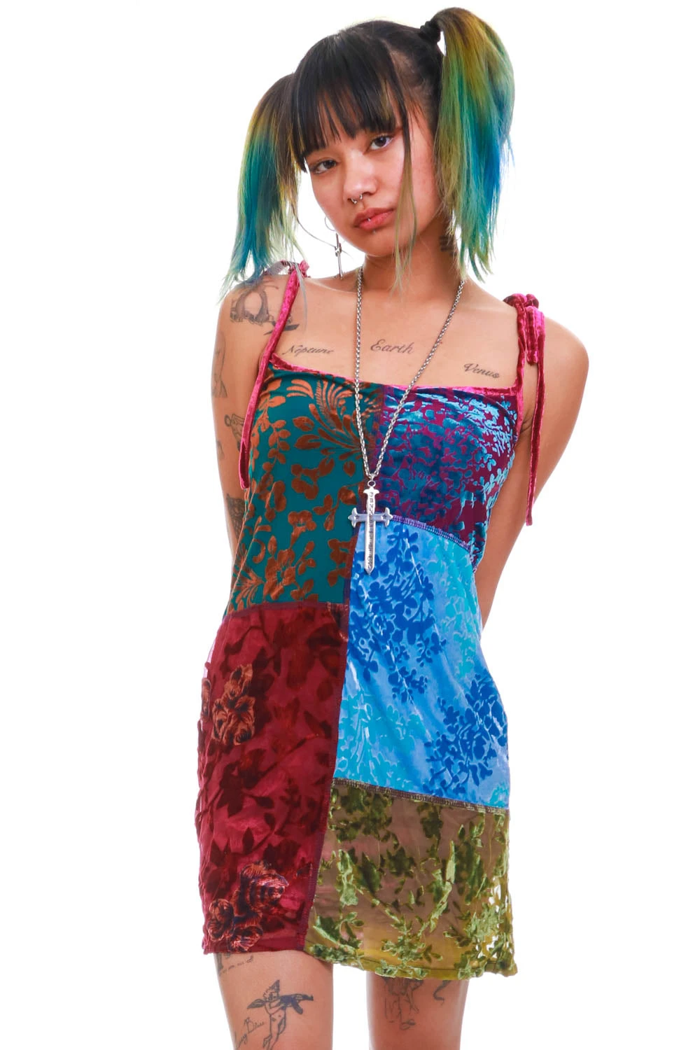 Patchwork Gretchen Swing Dress 10 Patchwork Gretchen Swing Dress - Image 8