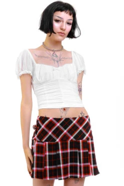 Serafina White Puff-Sleeve Top 23 Serafina White Puff-Sleeve Top -TUNNEL Vision Outlet 256A8921 2ceefbb1 f37a 40d4 8b1a 0c0ee4e18305