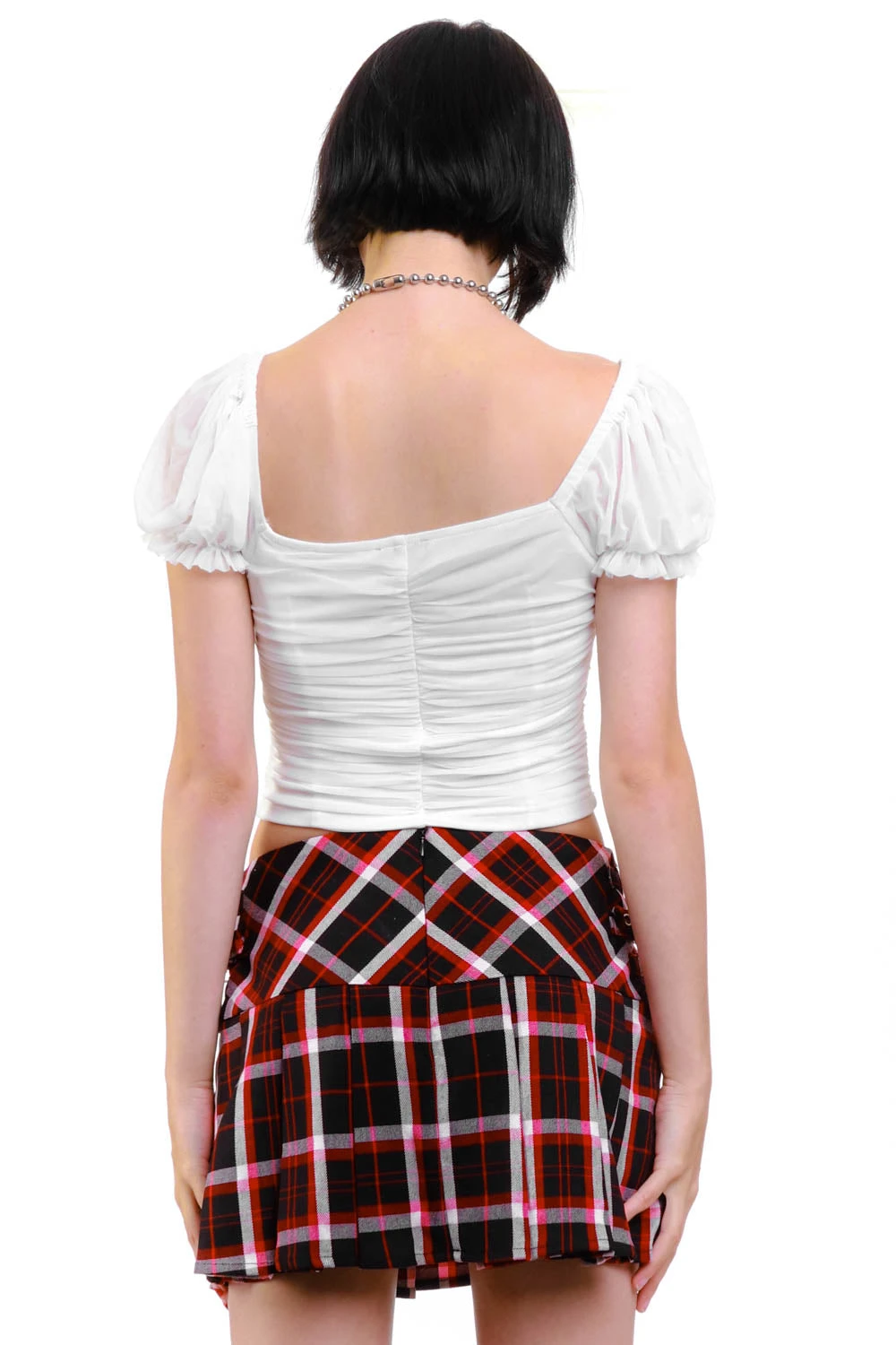 Serafina White Puff-Sleeve Top 12 Serafina White Puff-Sleeve Top - Image 10