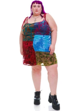 Patchwork Gretchen Swing Dress 34 Patchwork Gretchen Swing Dress -TUNNEL Vision Outlet 256A9083 1f3641f2 43e9 4e26 861c 86efdce189ae