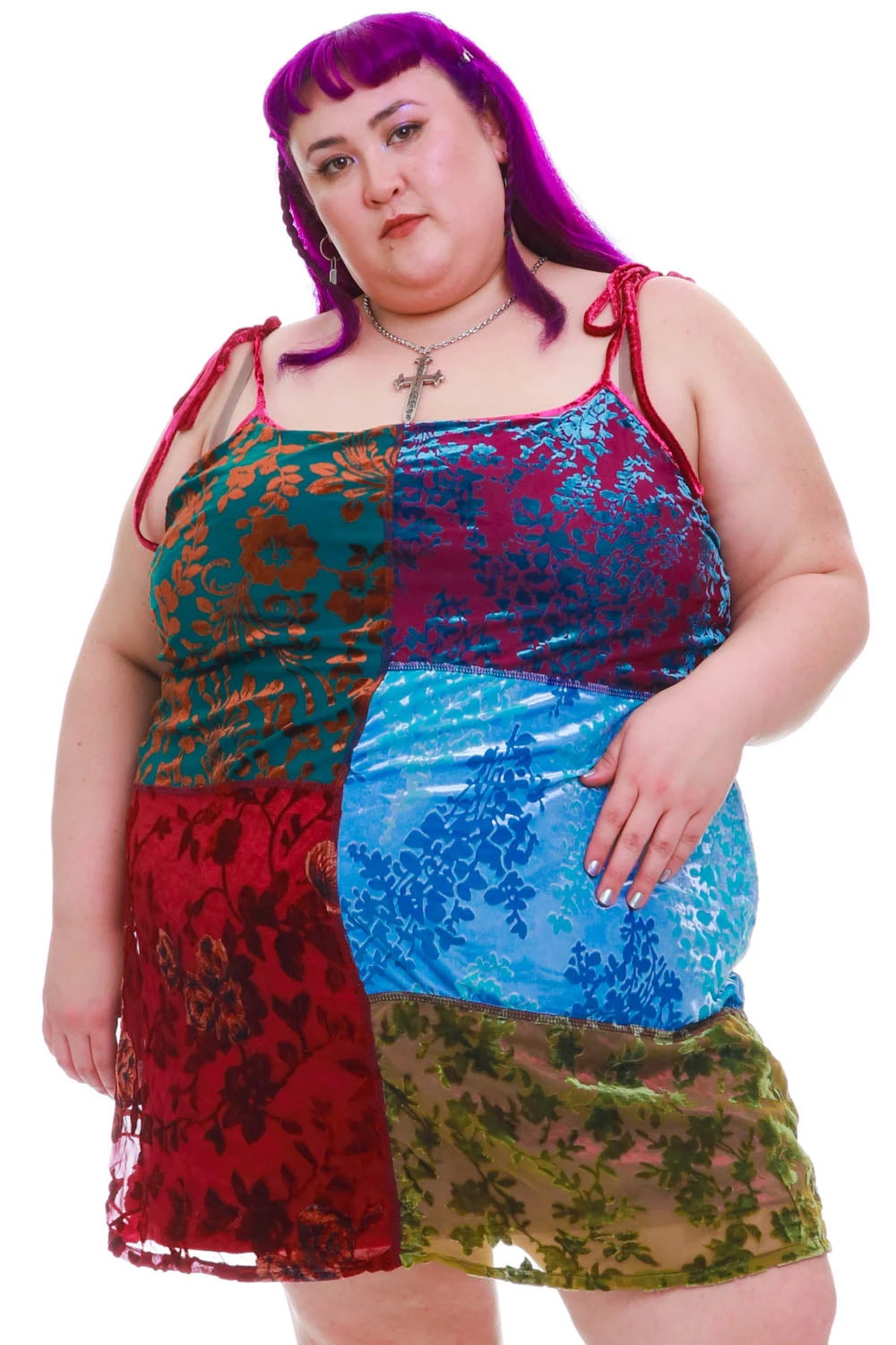 Patchwork Gretchen Swing Dress 16 Patchwork Gretchen Swing Dress - Image 14