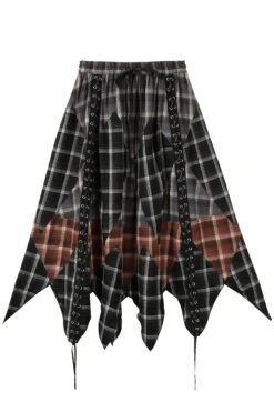 Overload Patchwork Handkerchief Maxi Skirt