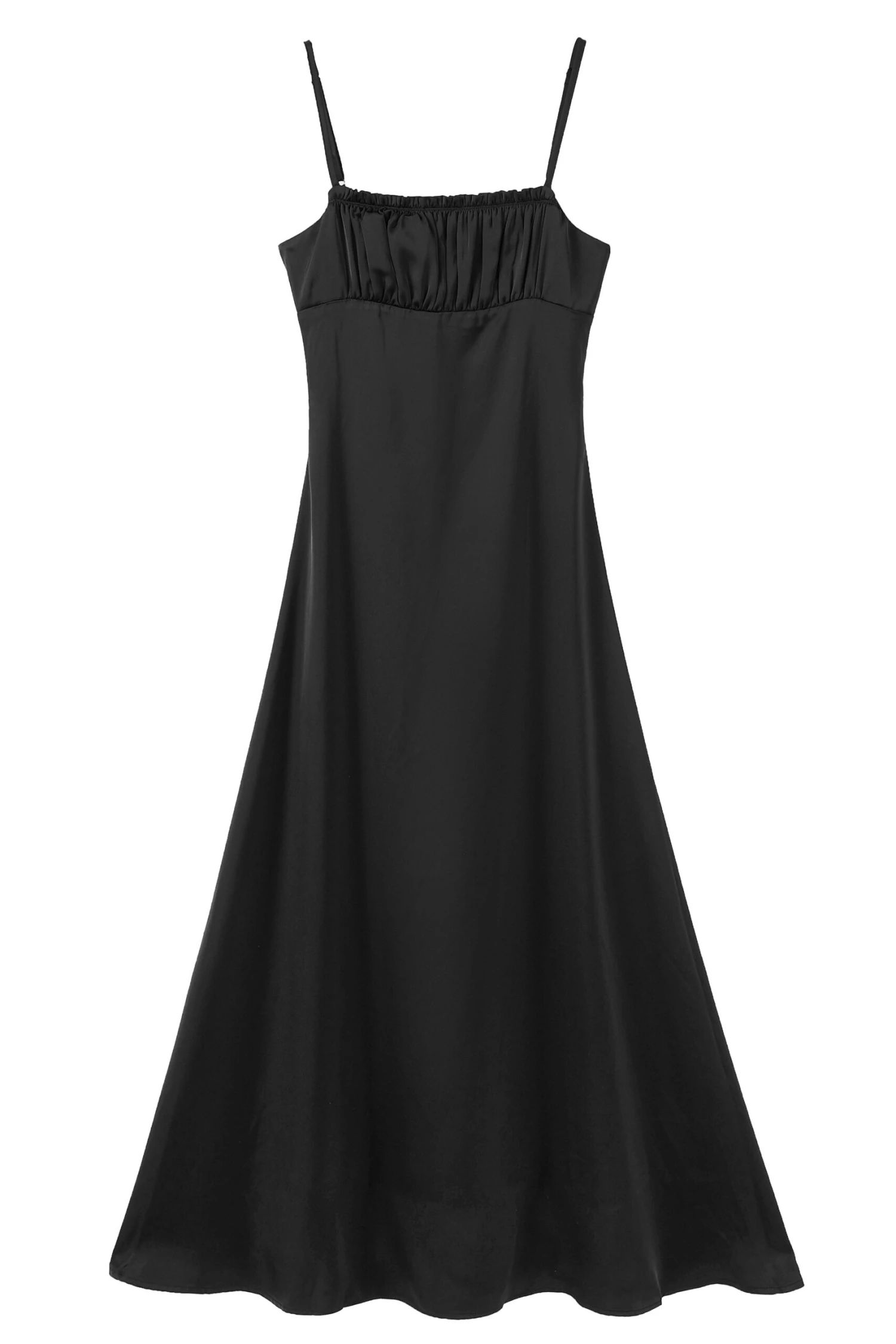 PRE-ORDER: Cora Black Empire Waist Maxi Dress 3 PRE-ORDER: Cora Black Empire Waist Maxi Dress