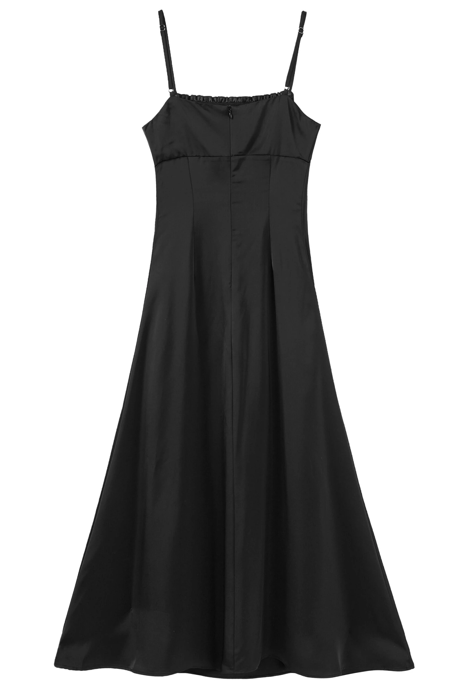 PRE-ORDER: Cora Black Empire Waist Maxi Dress 4 PRE-ORDER: Cora Black Empire Waist Maxi Dress - Image 2