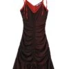PRE-ORDER: Courtney Black & Red Mesh Fairy Dress -TUNNEL Vision Outlet 611A1825
