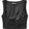 Ren Faire Black Vest -TUNNEL Vision Outlet 611A1830