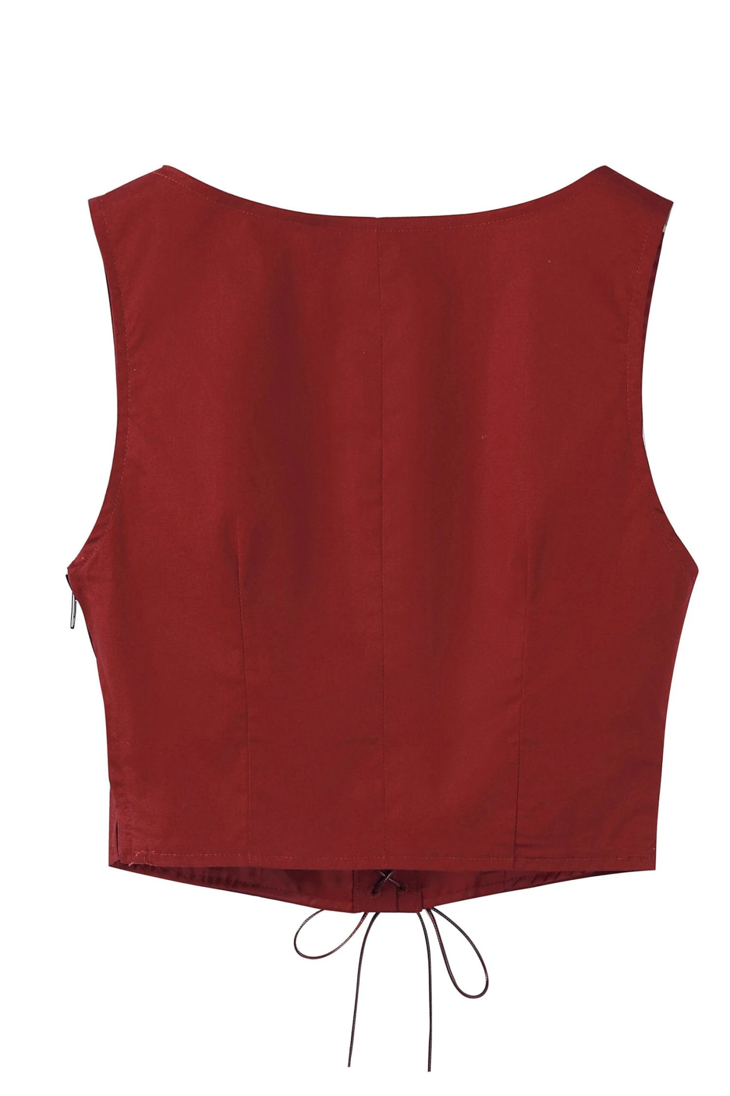 PRE-ORDER: Ren Faire Blood Red Vest 4 PRE-ORDER: Ren Faire Blood Red Vest - Image 2