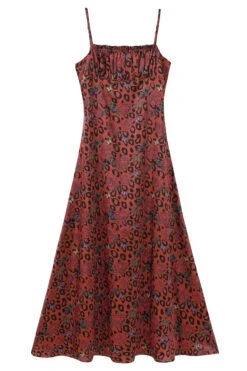 PRE-ORDER: Cora Rose & Thorn Printed Empire Waist Maxi Dress