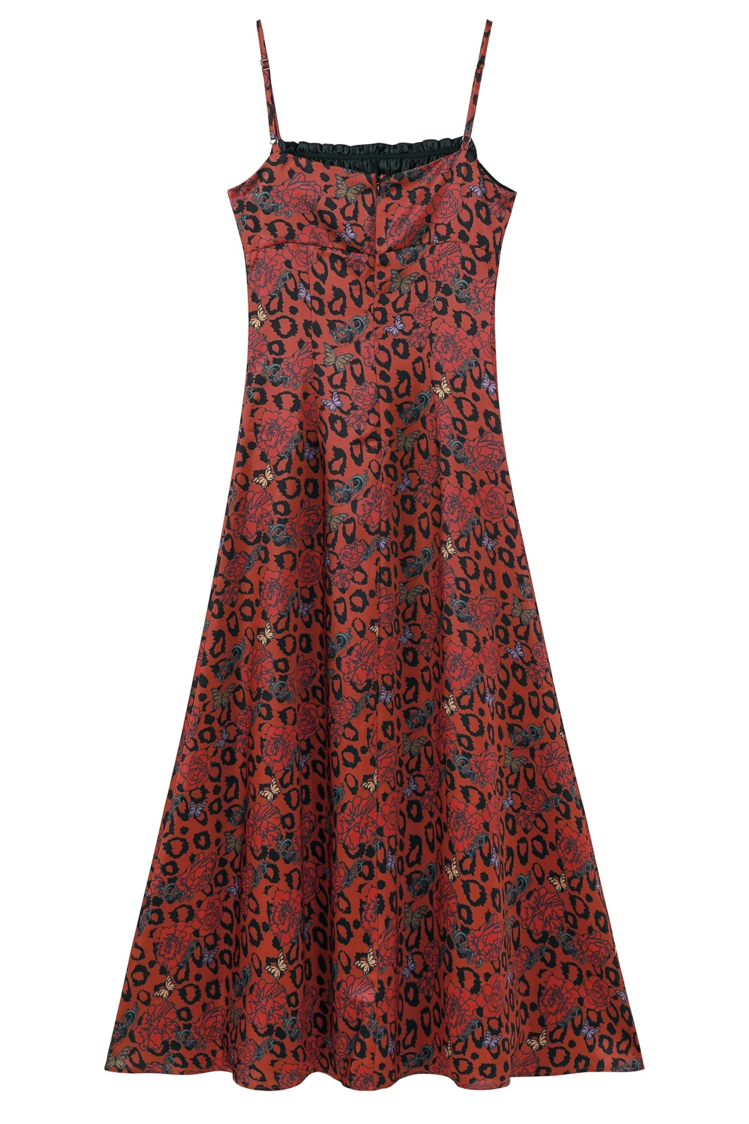 PRE-ORDER: Cora Rose & Thorn Printed Empire Waist Maxi Dress 4 PRE-ORDER: Cora Rose & Thorn Printed Empire Waist Maxi Dress - Image 2