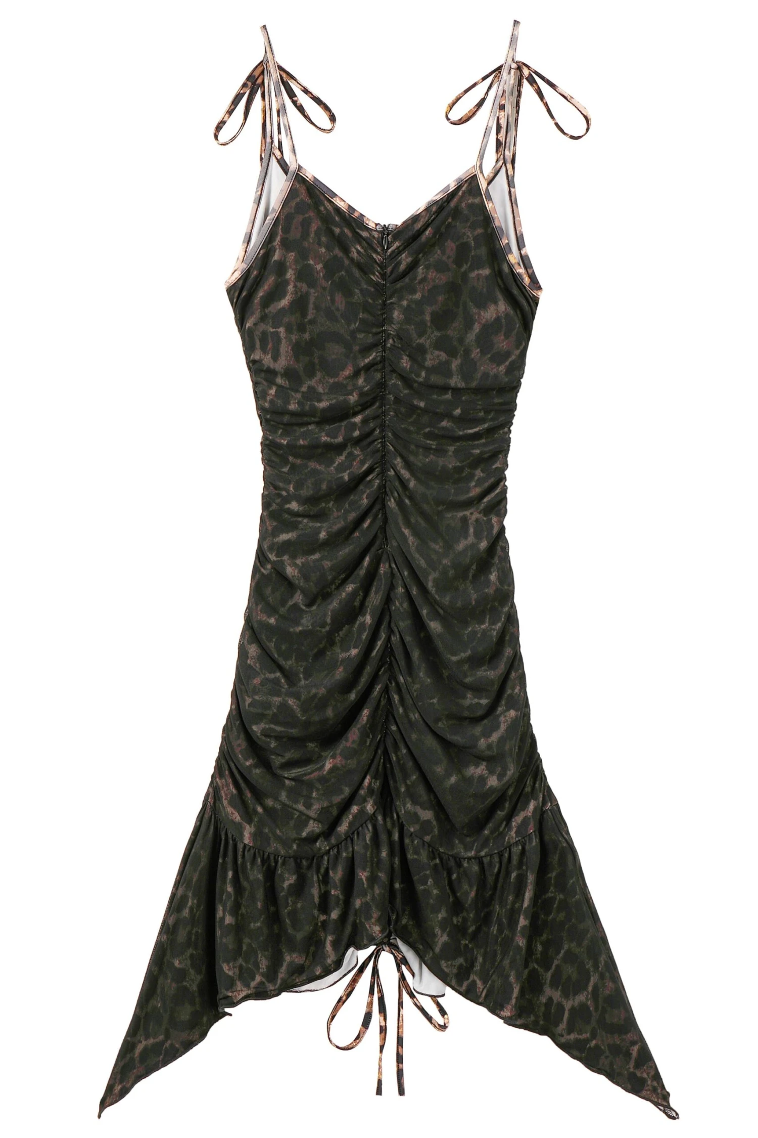 PRE-ORDER: Courtney Leopard Mesh Fairy Dress 4 PRE-ORDER: Courtney Leopard Mesh Fairy Dress - Image 2