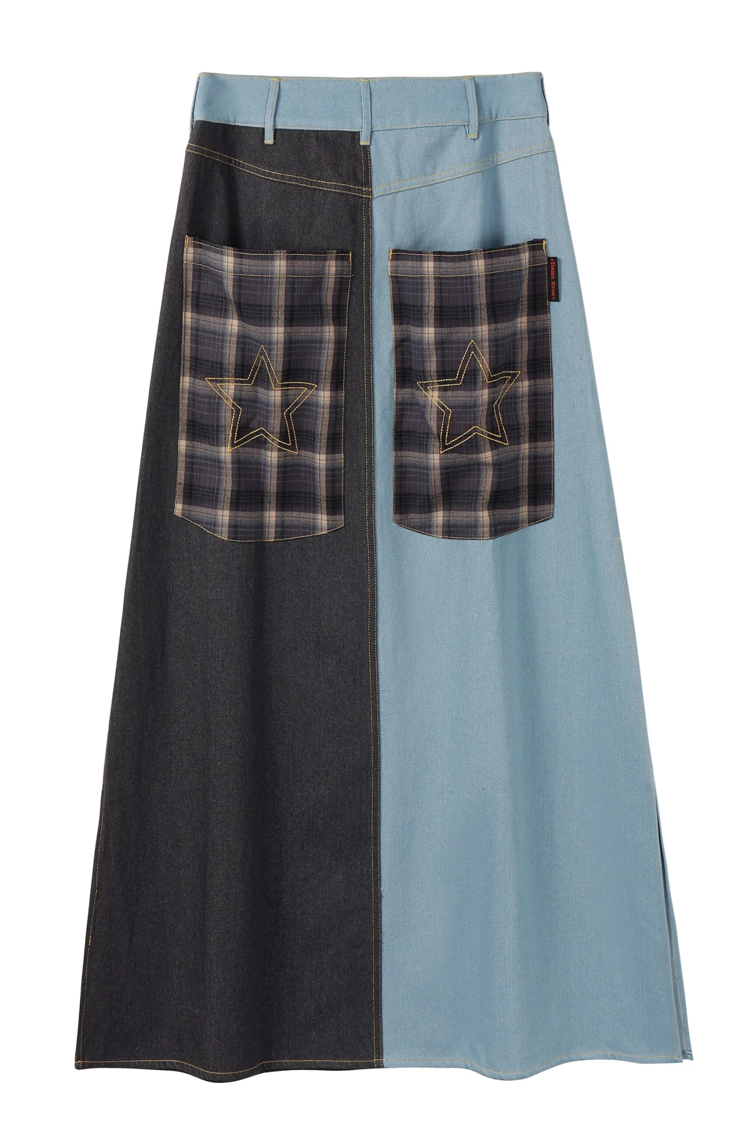 PRE-ORDER: Rave Patchwork Maxi Skirt 4 PRE-ORDER: Rave Patchwork Maxi Skirt - Image 2