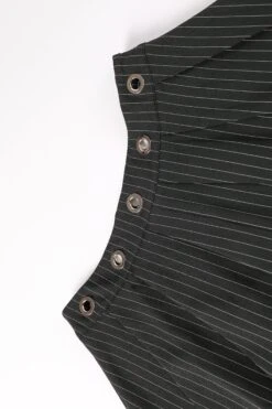 Peekaboo Pinstripe Grommet Mini Skirt -TUNNEL Vision Outlet 611A1949