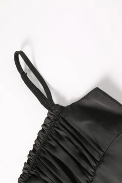 PRE-ORDER: Cora Black Empire Waist Maxi Dress 20 PRE-ORDER: Cora Black Empire Waist Maxi Dress -TUNNEL Vision Outlet 611A1957