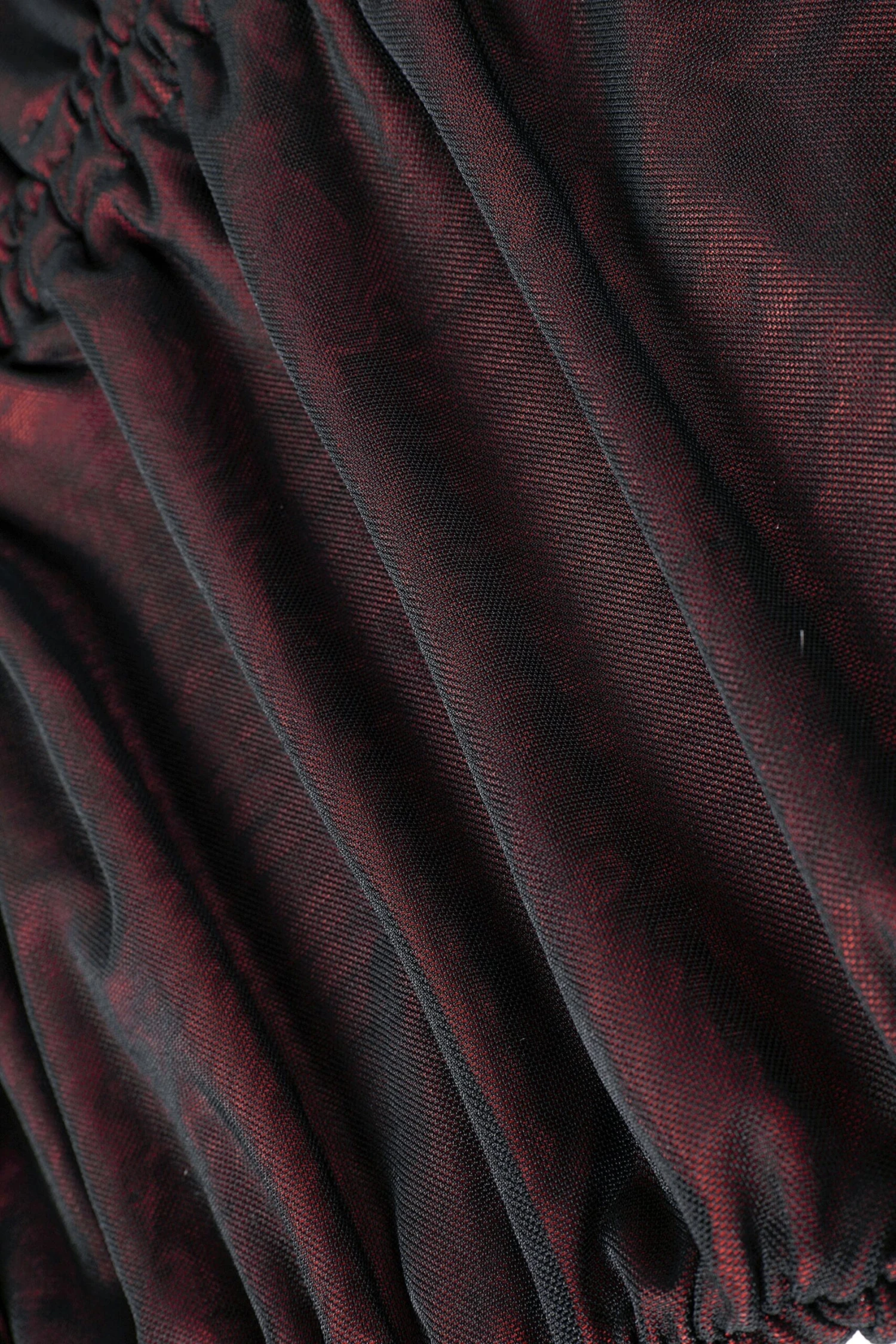 PRE-ORDER: Courtney Black & Red Mesh Fairy Dress 8 PRE-ORDER: Courtney Black & Red Mesh Fairy Dress - Image 6