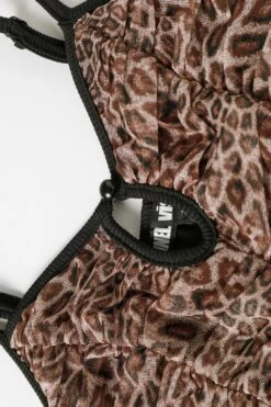 PRE-ORDER: Fairy Tale Leopard Print Top -TUNNEL Vision Outlet 611A2011