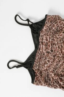 PRE-ORDER: Fairy Tale Leopard Print Top -TUNNEL Vision Outlet 611A2017