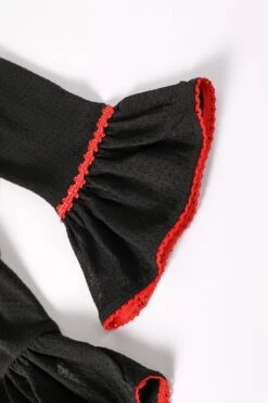 PRE-ORDER: Doll Face Black Pointelle Babydoll Top -TUNNEL Vision Outlet 611A2051