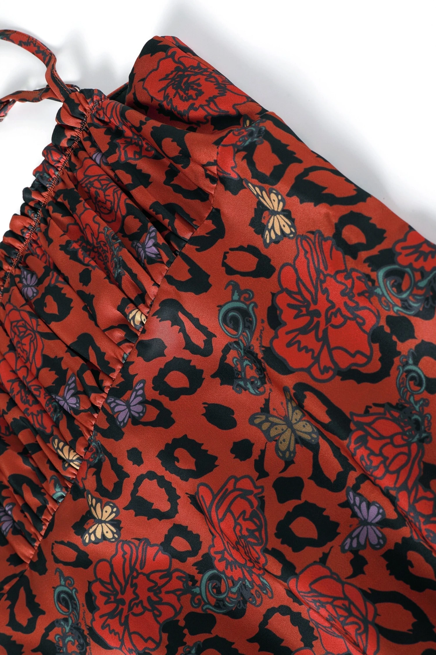 PRE-ORDER: Cora Rose & Thorn Printed Empire Waist Maxi Dress 7 PRE-ORDER: Cora Rose & Thorn Printed Empire Waist Maxi Dress - Image 5