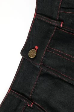 PRE-ORDER: Rave Black Denim Maxi Skirt 17 PRE-ORDER: Rave Black Denim Maxi Skirt -TUNNEL Vision Outlet 611A2098