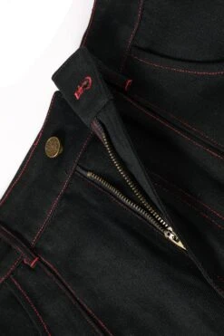 PRE-ORDER: Rave Black Denim Maxi Skirt 19 PRE-ORDER: Rave Black Denim Maxi Skirt -TUNNEL Vision Outlet 611A2100