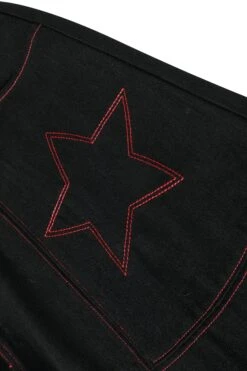 PRE-ORDER: Rave Black Denim Maxi Skirt 22 PRE-ORDER: Rave Black Denim Maxi Skirt -TUNNEL Vision Outlet 611A2103