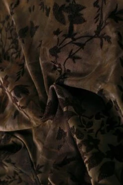 PRE-ORDER: Doll Face Velvet Flocked Babydoll Top -TUNNEL Vision Outlet 611A2113