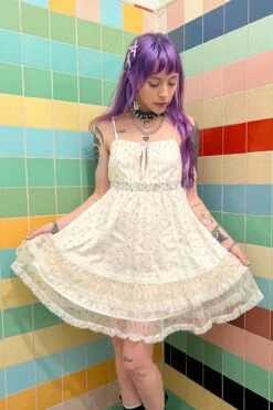 Baby Dolly Floral Mini Dress -TUNNEL Vision Outlet 7B54091F 0248 4966 933F 4C36911AD679