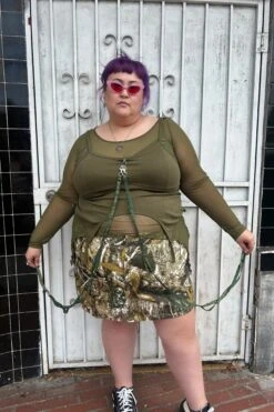 Gish Olive Convertible 3-in-1 Layered Top -TUNNEL Vision Outlet Facetune 05 09 2023 16 46 45