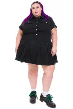 Enid Black Mini Dress 26 Enid Black Mini Dress -TUNNEL Vision Outlet HS115 3379