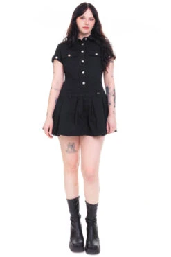 Enid Black Mini Dress 21 Enid Black Mini Dress -TUNNEL Vision Outlet HS115 3386