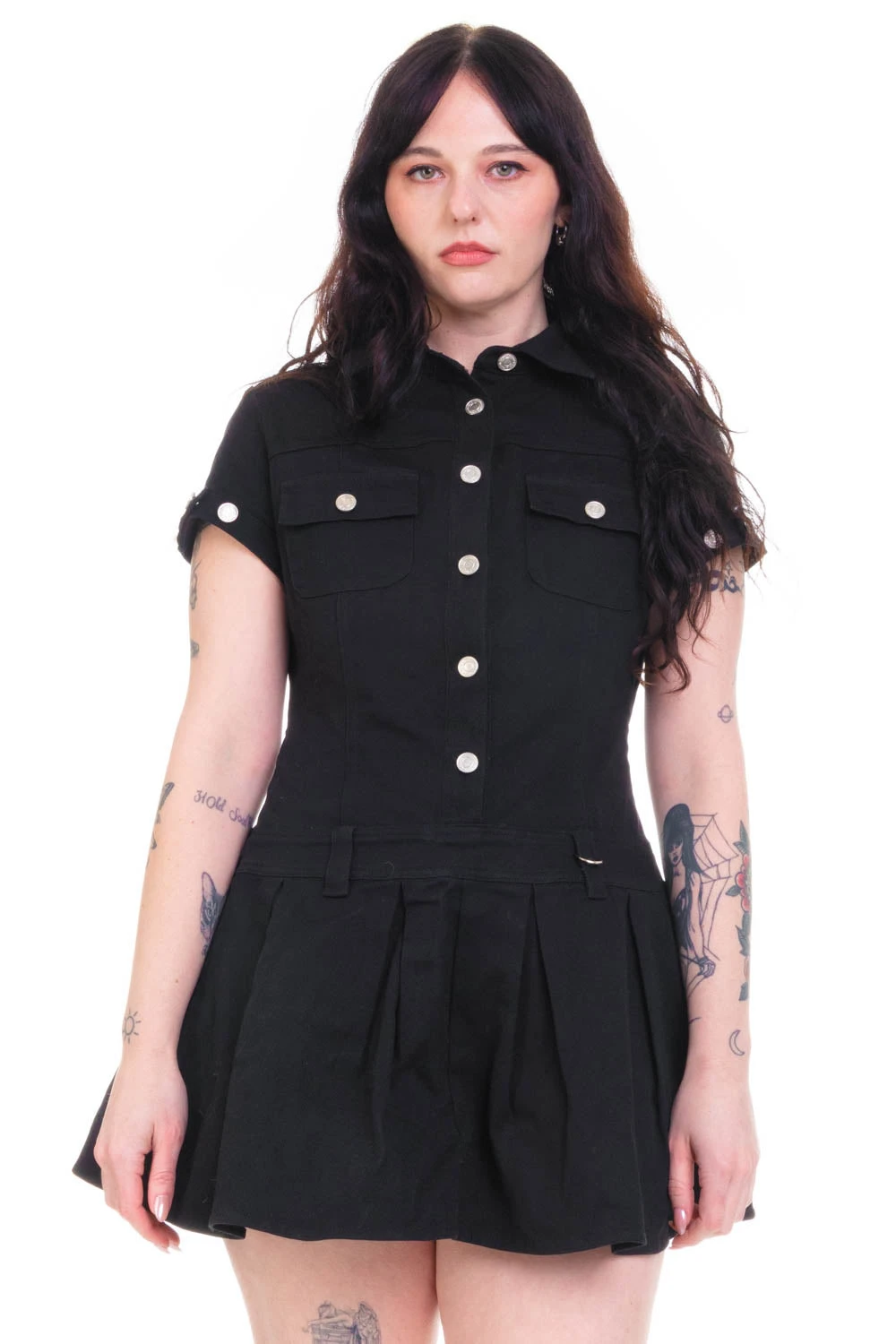 Enid Black Mini Dress 6 Enid Black Mini Dress - Image 4