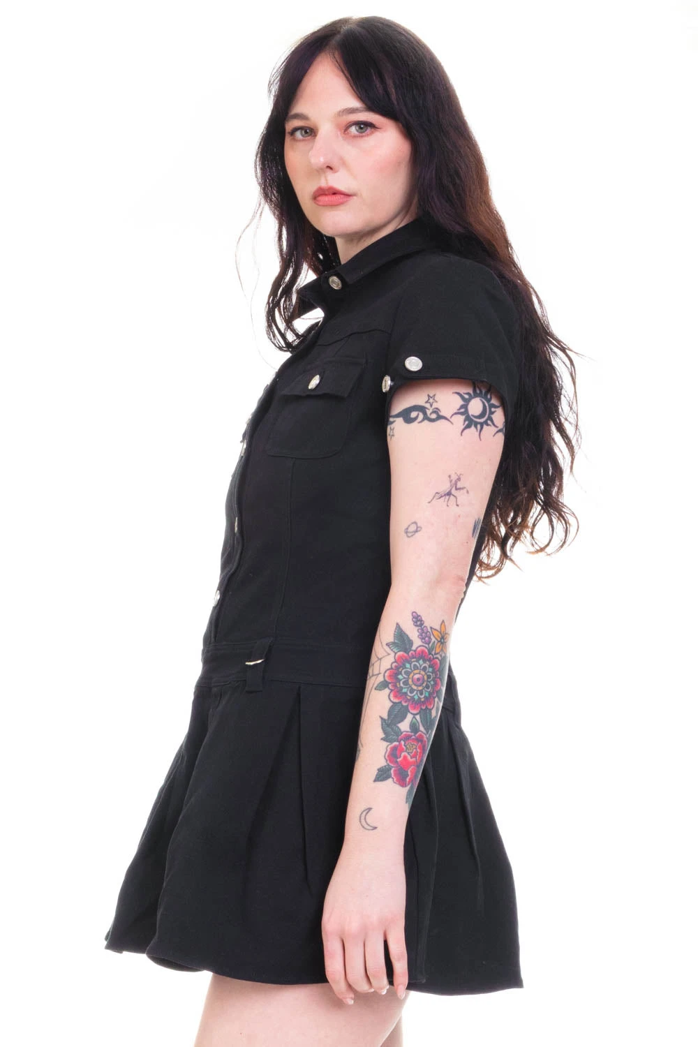 Enid Black Mini Dress 7 Enid Black Mini Dress - Image 5
