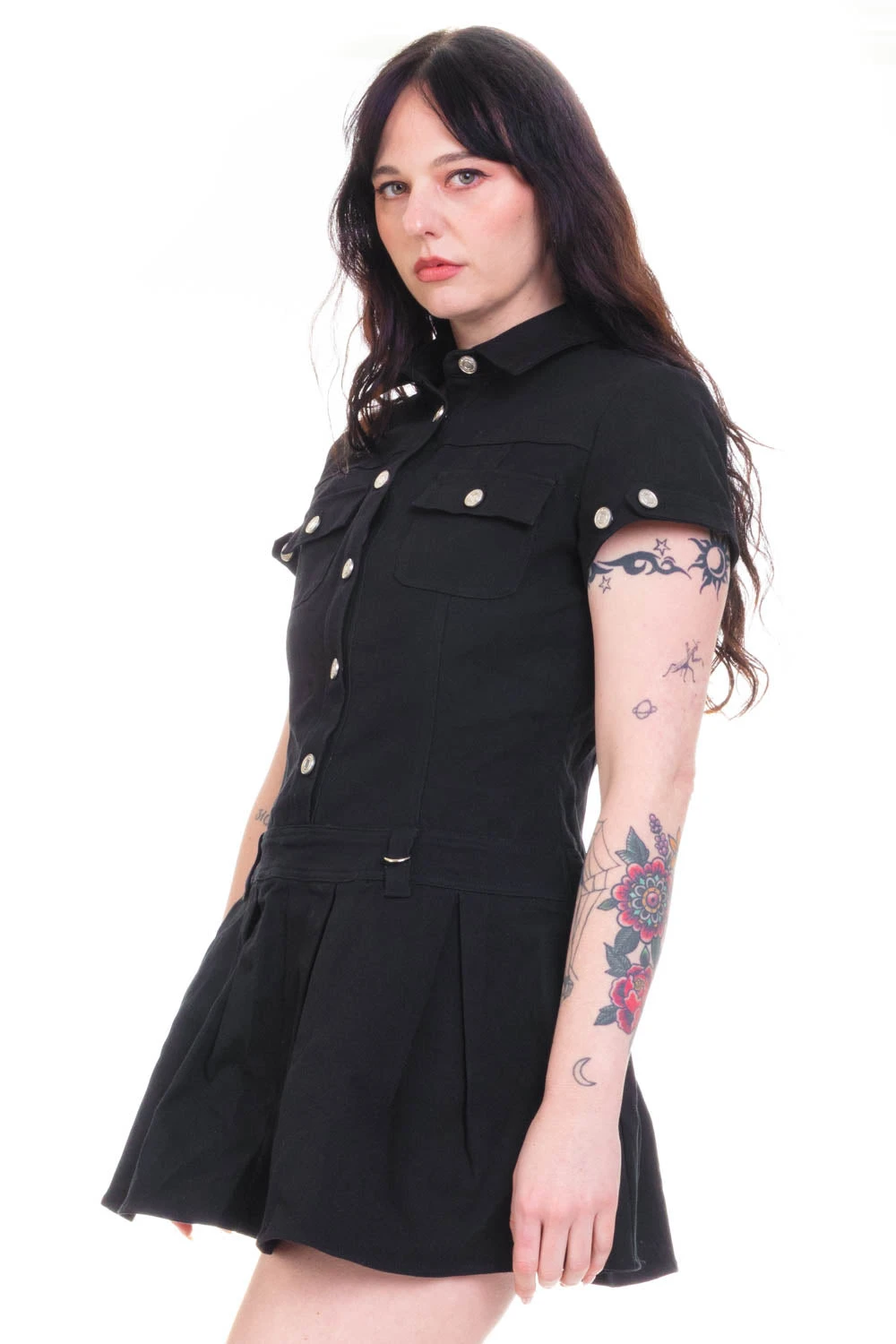 Enid Black Mini Dress 8 Enid Black Mini Dress - Image 6