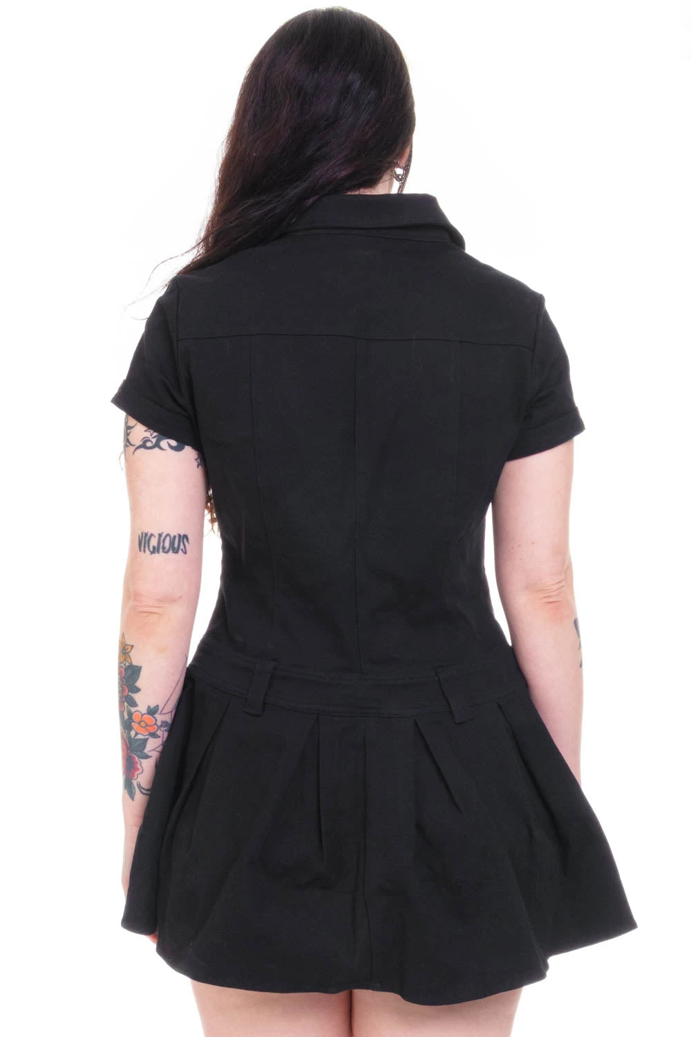 Enid Black Mini Dress 9 Enid Black Mini Dress - Image 7