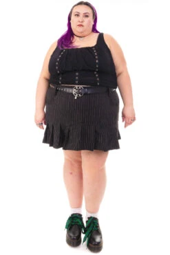 Lexi Black Grommet Top -TUNNEL Vision Outlet HS115 3466