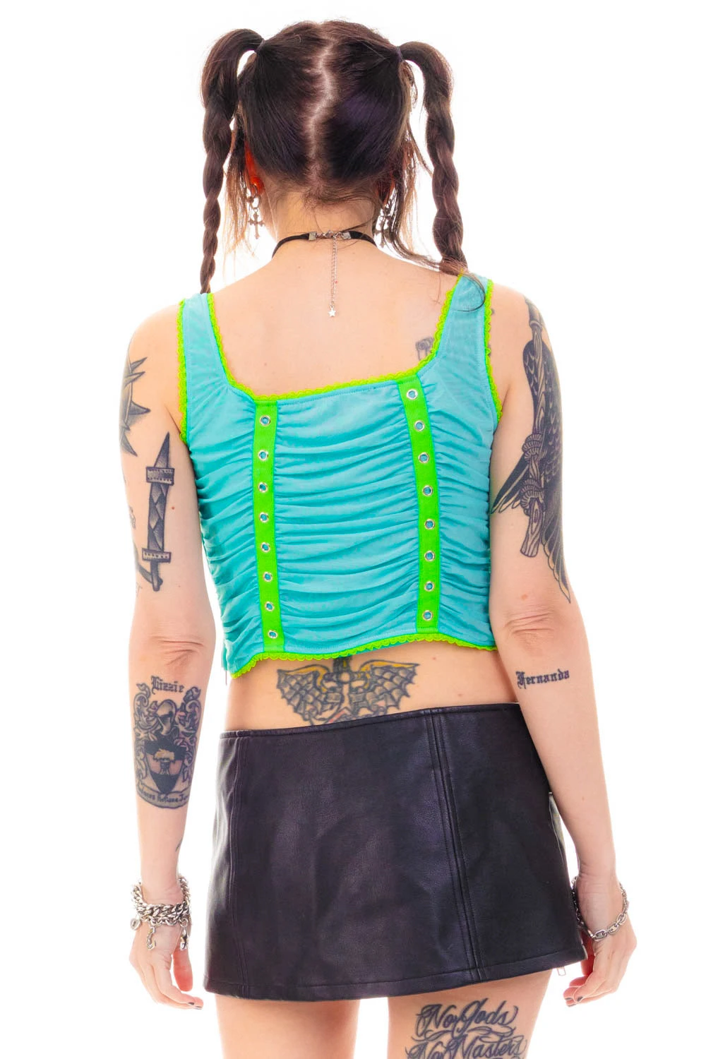 Lexi Aqua Grommet Top 19 Lexi Aqua Grommet Top - Image 17