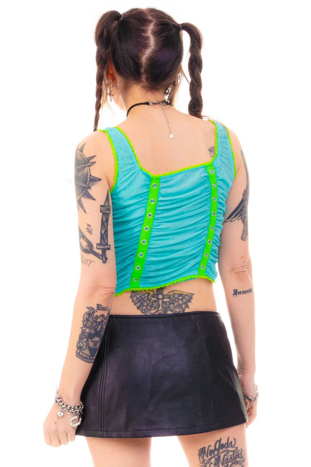 Lexi Aqua Grommet Top 20 Lexi Aqua Grommet Top - Image 18