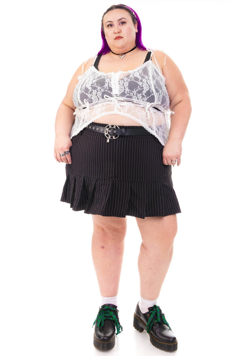 Gwendolyn White Lace Tie-Up Camisole 10 Gwendolyn White Lace Tie-Up Camisole - Image 8