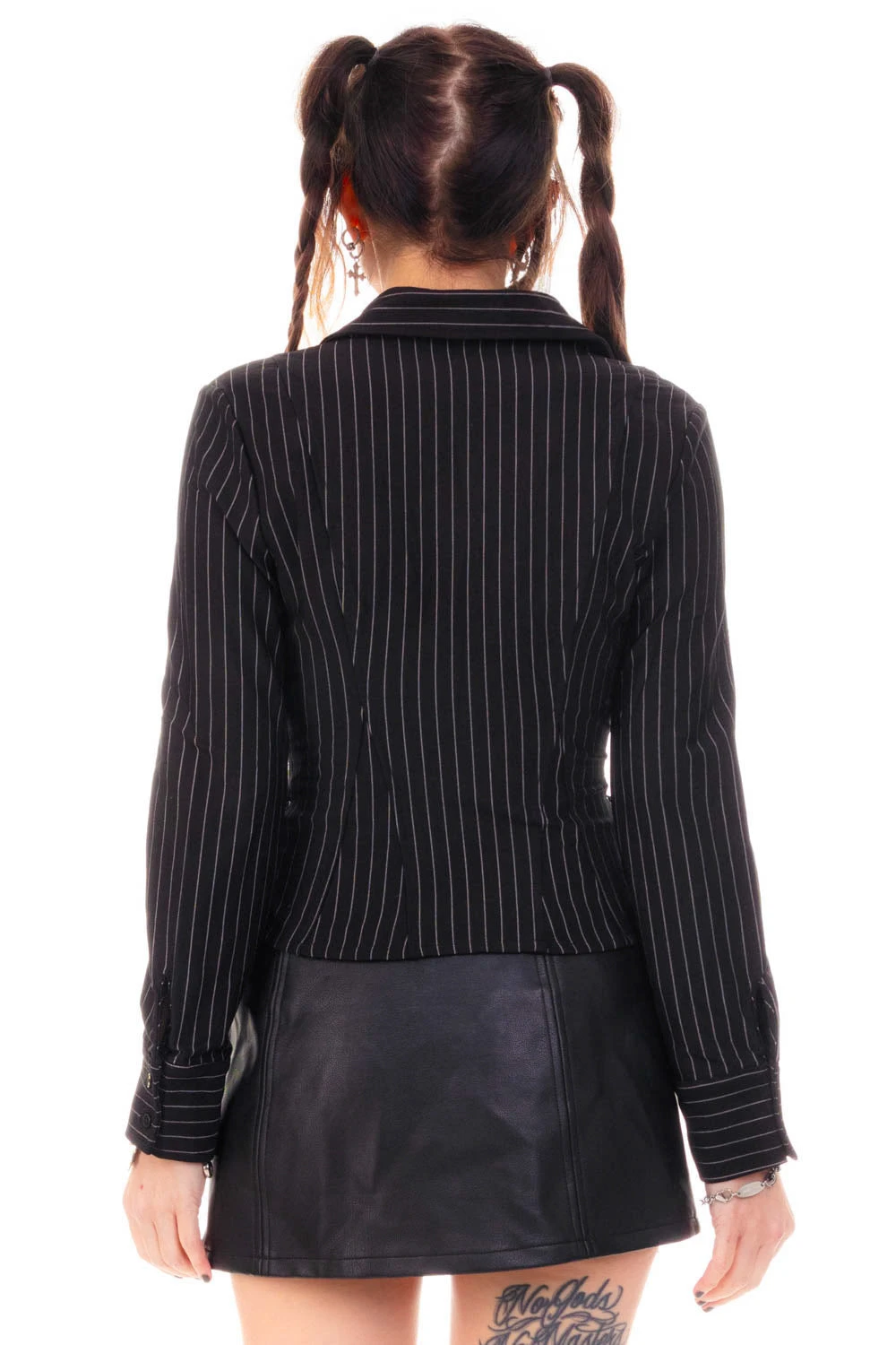 Libby Pinstripe Corset-Lace Shirt 19 Libby Pinstripe Corset-Lace Shirt - Image 17