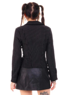 Libby Pinstripe Corset-Lace Shirt 37 Libby Pinstripe Corset-Lace Shirt -TUNNEL Vision Outlet HS115 3495 352dbf3d d838 4f1b 92d9 b92a18778677