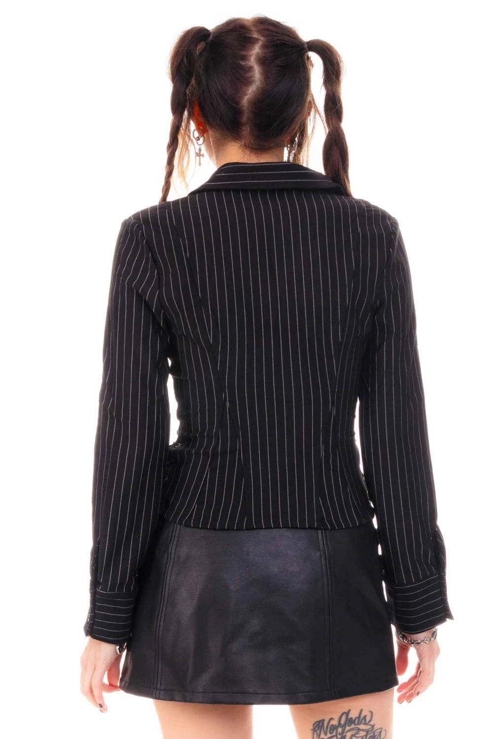 Libby Pinstripe Corset-Lace Shirt 20 Libby Pinstripe Corset-Lace Shirt - Image 18